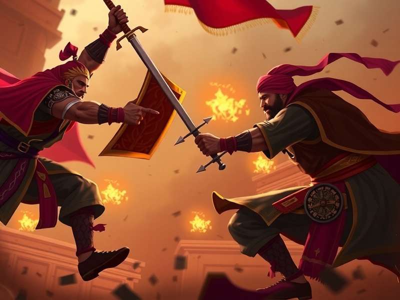 Mughal Valor Venture Combat Scene